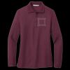 Women's Silk Touch Long Sleeve Polo Thumbnail