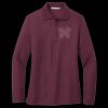 Women's Silk Touch Long Sleeve Polo Thumbnail