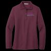 Women's Silk Touch Long Sleeve Polo Thumbnail