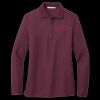 Women's Silk Touch Long Sleeve Polo Thumbnail