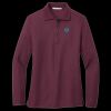 Women's Silk Touch Long Sleeve Polo Thumbnail