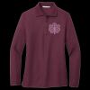Women's Silk Touch Long Sleeve Polo Thumbnail