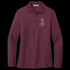 Women's Silk Touch Long Sleeve Polo Thumbnail