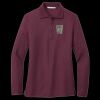 Women's Silk Touch Long Sleeve Polo Thumbnail
