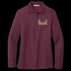 Women's Silk Touch Long Sleeve Polo Thumbnail