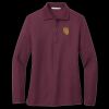 Women's Silk Touch Long Sleeve Polo Thumbnail