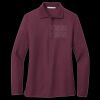 Women's Silk Touch Long Sleeve Polo Thumbnail