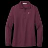 Women's Silk Touch Long Sleeve Polo Thumbnail