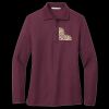 Women's Silk Touch Long Sleeve Polo Thumbnail