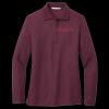 Women's Silk Touch Long Sleeve Polo Thumbnail