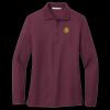 Women's Silk Touch Long Sleeve Polo Thumbnail