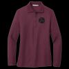 Women's Silk Touch Long Sleeve Polo Thumbnail