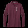 Women's Silk Touch Long Sleeve Polo Thumbnail