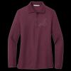 Women's Silk Touch Long Sleeve Polo Thumbnail