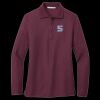 Women's Silk Touch Long Sleeve Polo Thumbnail