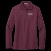 Women's Silk Touch Long Sleeve Polo Thumbnail