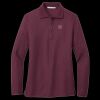 Women's Silk Touch Long Sleeve Polo Thumbnail