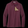 Women's Silk Touch Long Sleeve Polo Thumbnail