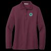 Women's Silk Touch Long Sleeve Polo Thumbnail