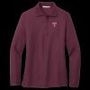 Women's Silk Touch Long Sleeve Polo Thumbnail
