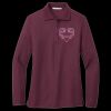 Women's Silk Touch Long Sleeve Polo Thumbnail