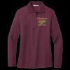 Women's Silk Touch Long Sleeve Polo Thumbnail