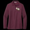 Women's Silk Touch Long Sleeve Polo Thumbnail