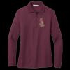Women's Silk Touch Long Sleeve Polo Thumbnail