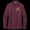 Women's Silk Touch Long Sleeve Polo Thumbnail
