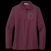Women's Silk Touch Long Sleeve Polo Thumbnail