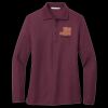 Women's Silk Touch Long Sleeve Polo Thumbnail