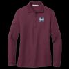 Women's Silk Touch Long Sleeve Polo Thumbnail