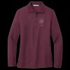 Women's Silk Touch Long Sleeve Polo Thumbnail