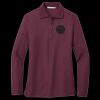 Women's Silk Touch Long Sleeve Polo Thumbnail