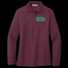 Women's Silk Touch Long Sleeve Polo Thumbnail