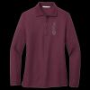Women's Silk Touch Long Sleeve Polo Thumbnail
