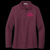 Women's Silk Touch Long Sleeve Polo Thumbnail
