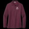 Women's Silk Touch Long Sleeve Polo Thumbnail
