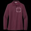 Women's Silk Touch Long Sleeve Polo Thumbnail
