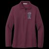 Women's Silk Touch Long Sleeve Polo Thumbnail