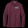 Women's Silk Touch Long Sleeve Polo Thumbnail