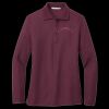 Women's Silk Touch Long Sleeve Polo Thumbnail