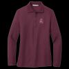 Women's Silk Touch Long Sleeve Polo Thumbnail