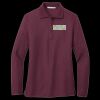 Women's Silk Touch Long Sleeve Polo Thumbnail