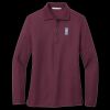 Women's Silk Touch Long Sleeve Polo Thumbnail