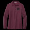 Women's Silk Touch Long Sleeve Polo Thumbnail