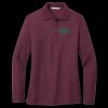 Women's Silk Touch Long Sleeve Polo Thumbnail