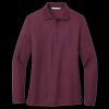 Women's Silk Touch Long Sleeve Polo Thumbnail