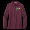 Women's Silk Touch Long Sleeve Polo Thumbnail