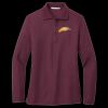 Women's Silk Touch Long Sleeve Polo Thumbnail